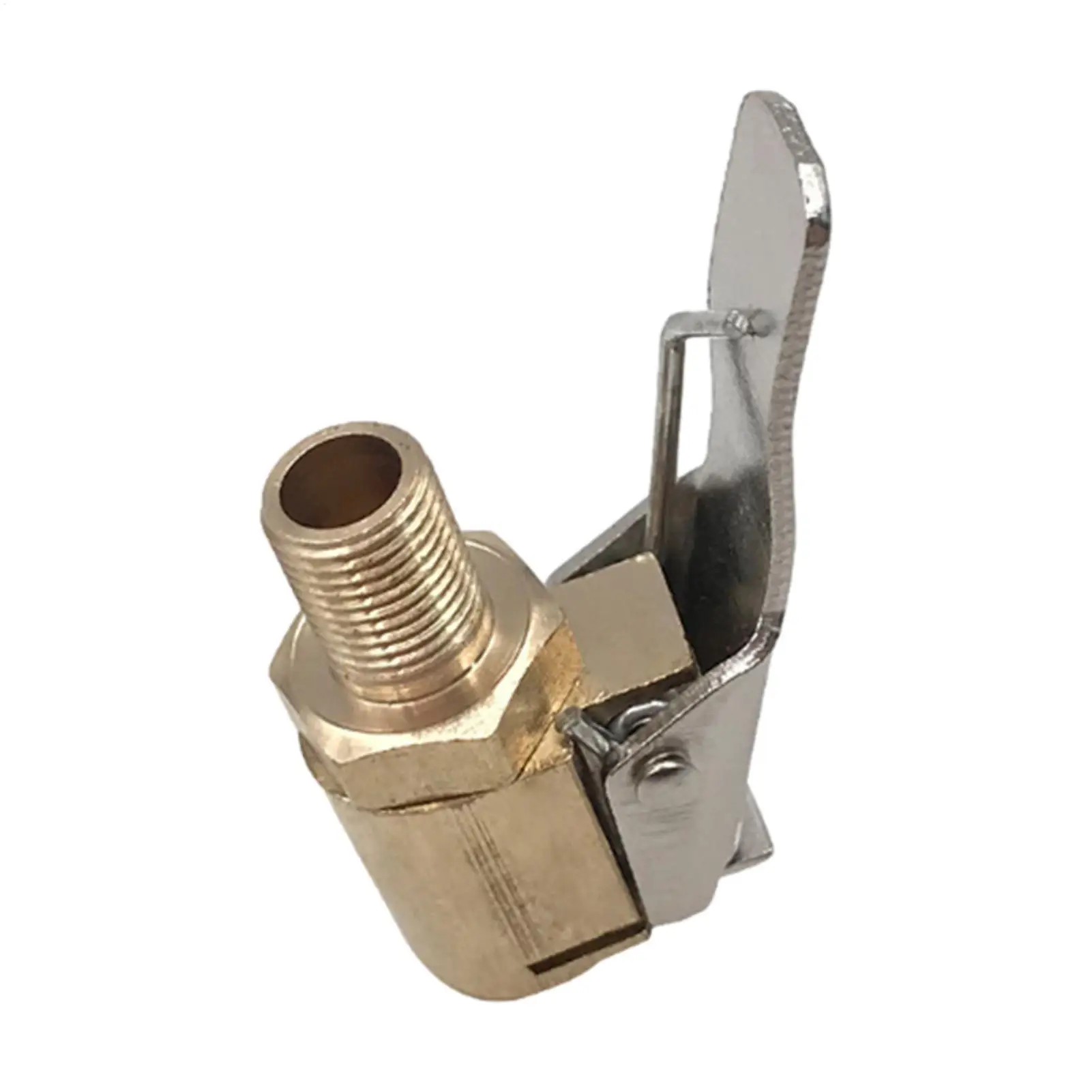 

Портативный надувной насос для автомобильных шин, адаптер-коннектор для накачивания шин, латунный 8-мм клапан для колес автомобиля