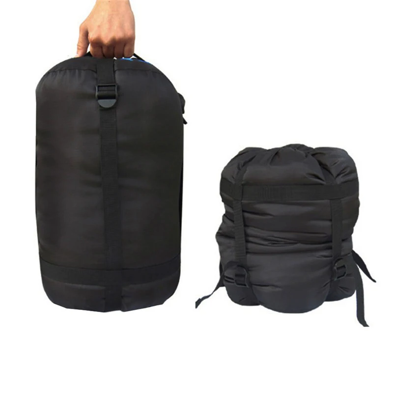 Saco de dormir de compresión impermeable para exteriores, cubierta deportiva, saco de cosas de compresión, bolsa de transporte de almacenamiento impermeable para senderismo y viaje