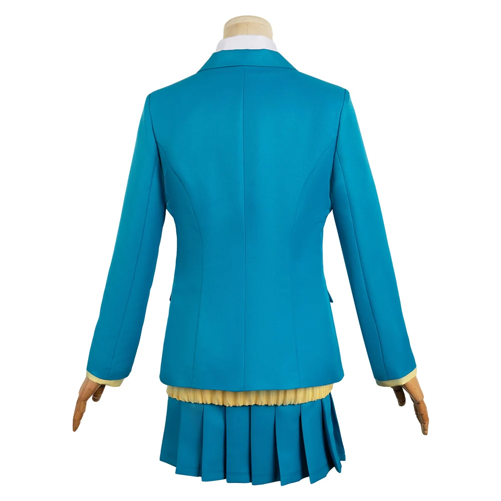 Anime Box Roleplay Kano Chinatsu Costume Cosplay donna blu uniforme scolastica cappotto Jk gonna abiti Halloween Carnival Party Suit