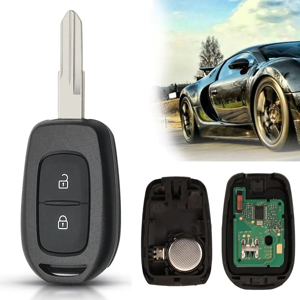 2 Button Car Remote Key PCF7961M 4A Chip Remote Key Fob Smart Control for Renault/Sandero/Dacia/Logan/Lodgy/Dokker/Duster/Trafic