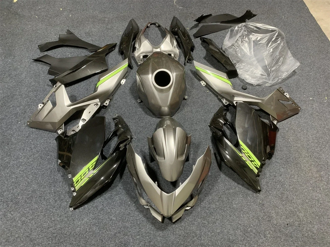 

Motorcycle for NINJA 400 EX400 2018 2019 2020 2021 2022 2023 Full Fairing Kits ABS Injection Plastics NINJA400 Bodywork Cowling