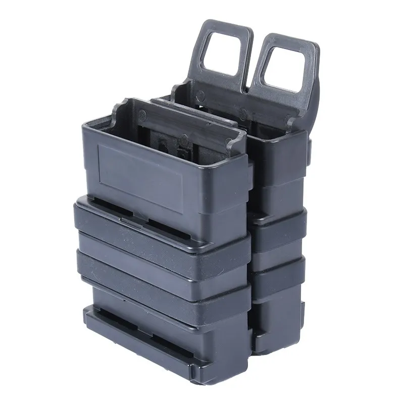 WADSN 2 PCS 5.56 Fast Mag Holder Molle Tactical FastMag Pouch Hunting Accessories M4 AR15 Rifle Pistol Magazine Glock 17