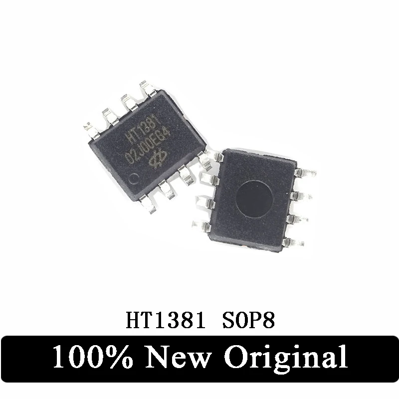 5Pcs HT1381 SOP8 package clock perpetual calendar chip provides programming/decryption development IC Chip In Stock