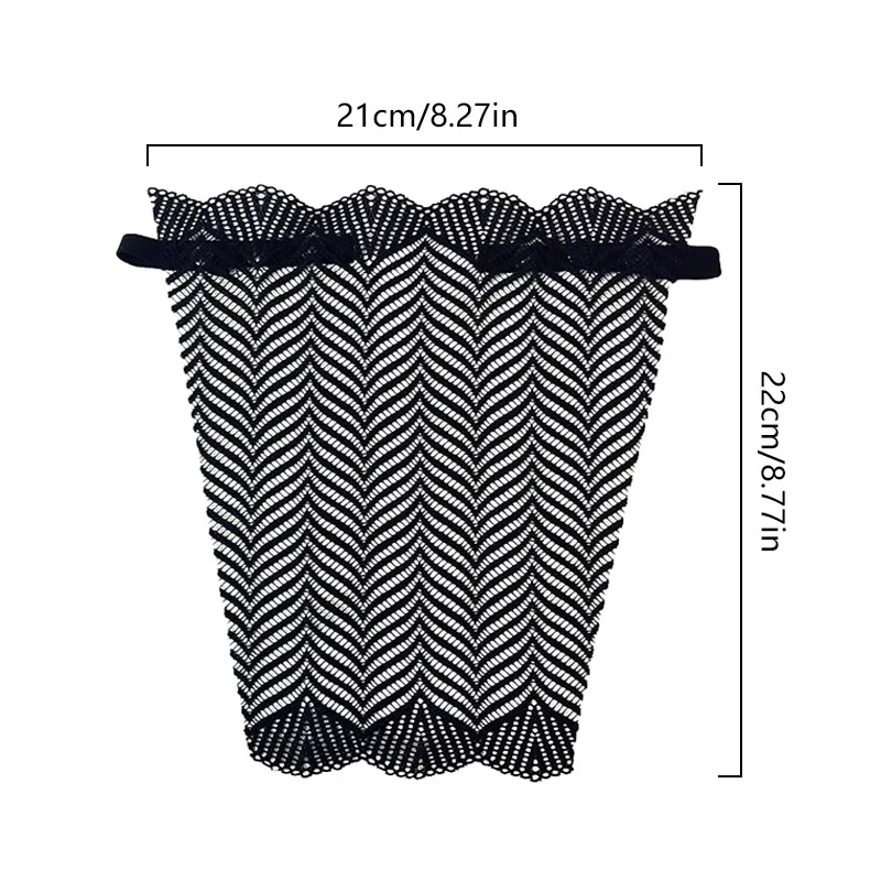 1PC Modesty Panel Lace Camisole Quick Easy Clip-on Bra Wrapped Chest Thin Breathable Fragment Overlay