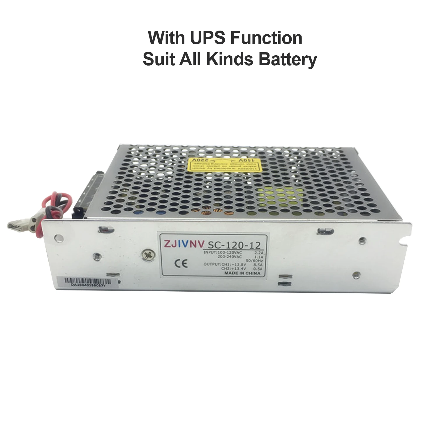 35w 60w 120w 180w 350w UPS/Charge function monitor switching power supply input 110/220v 13.8v 12v 24v battery charger