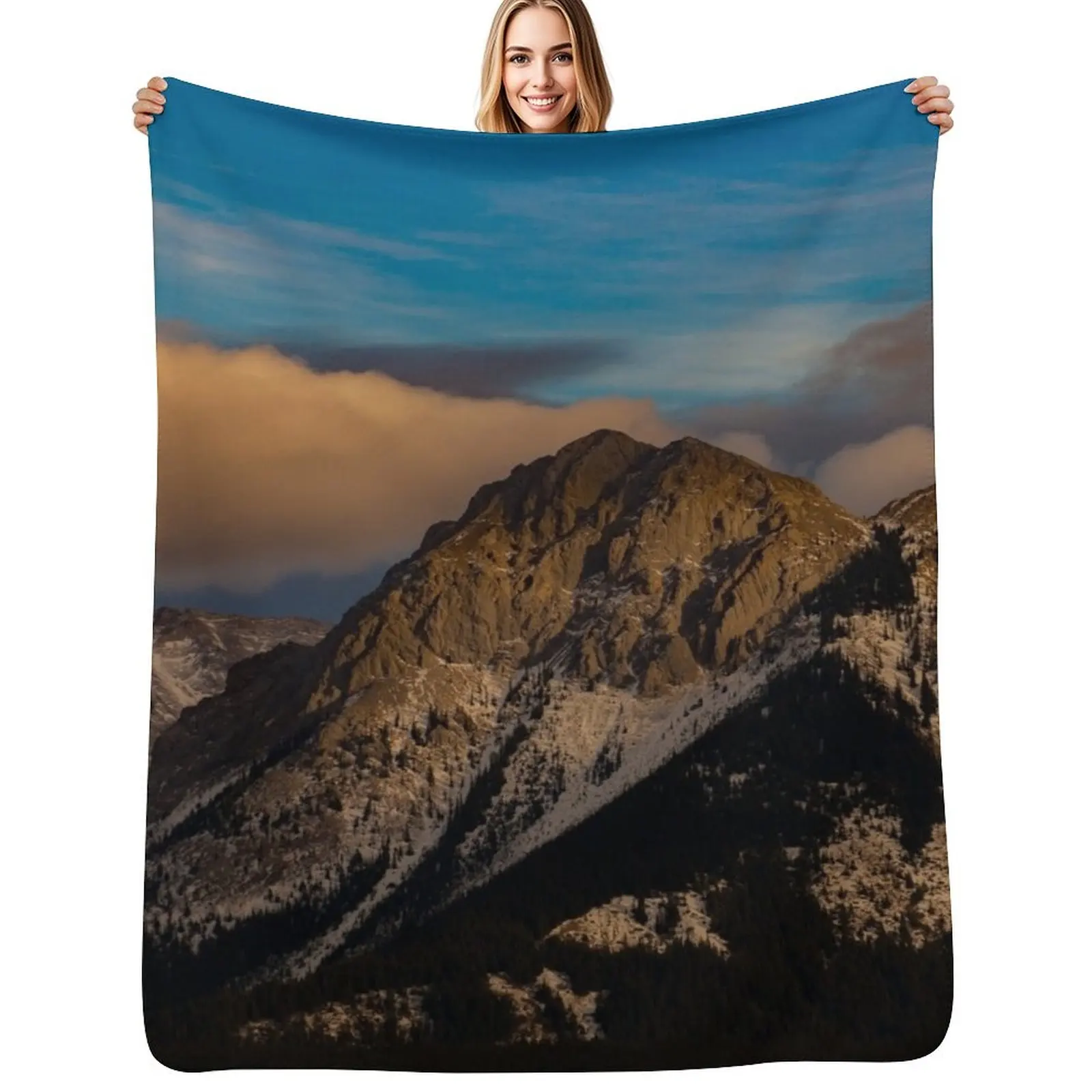 Kananaskis Throw Blanket Decorative Throw Summer Warm Vintage christmas gifts Luxury Brand Blankets