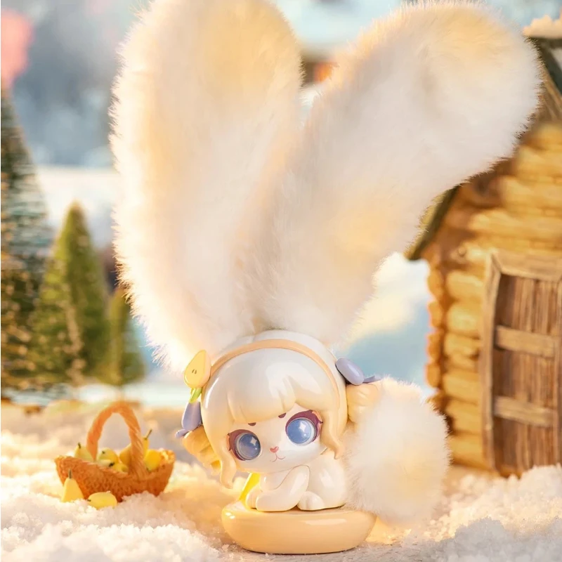 Genuine Cup Rabbits Fantasic Fruit Series Blind Box Cartoon Light Discoloration Model Desktop Ornament Toy Collection Cute Gift