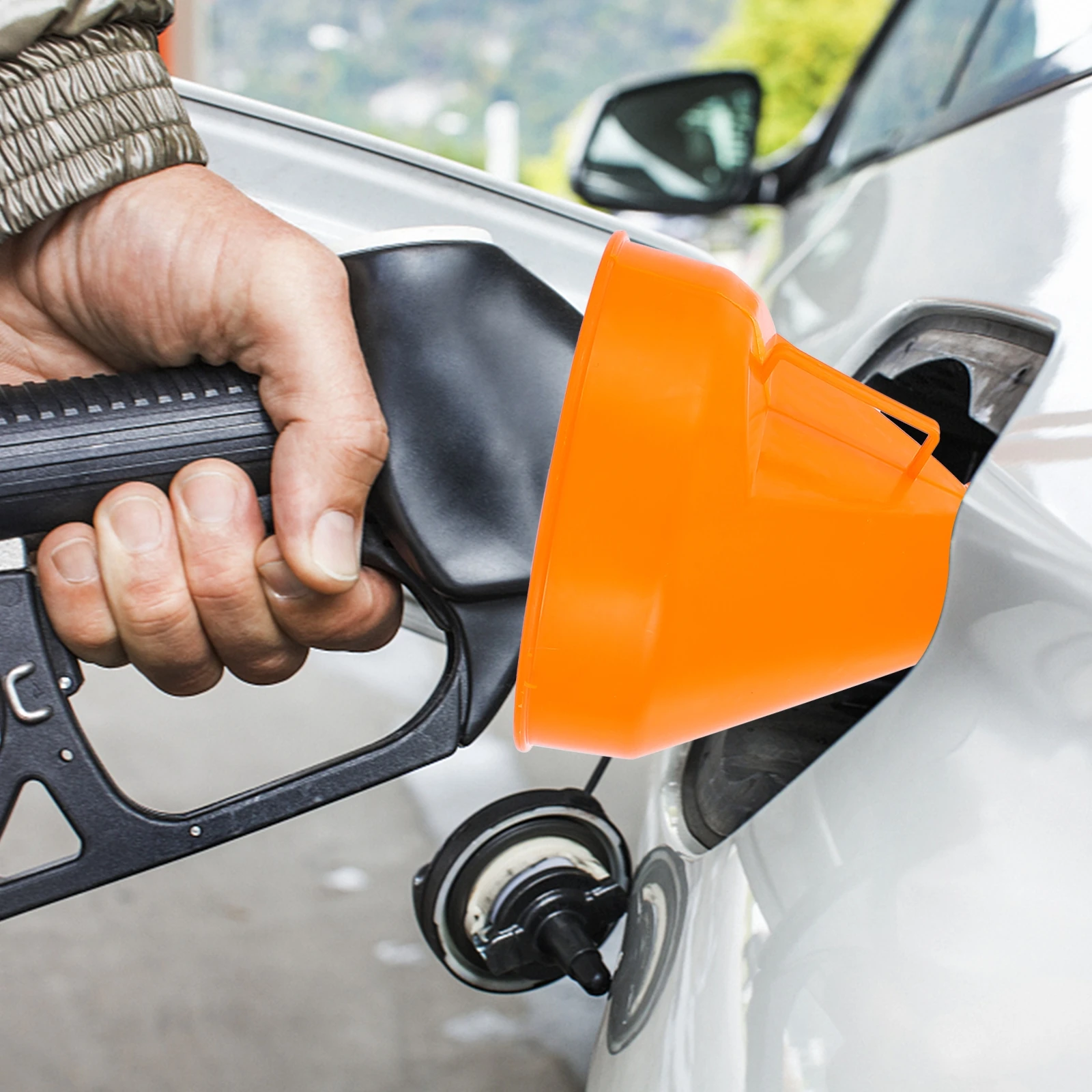 

4 шт. пластиковая воронка высокого качества ABS моторное масло топливо автомобиль трансмиссия масло воронка прочная широкая