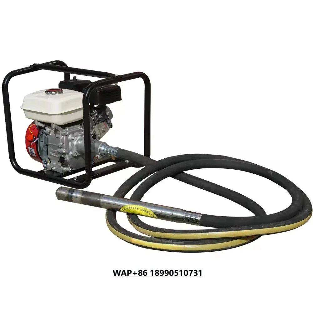 Portable Concrete Vibrating Machine Frame Type Internal Concrete Vibrator With Vibrator Rod
