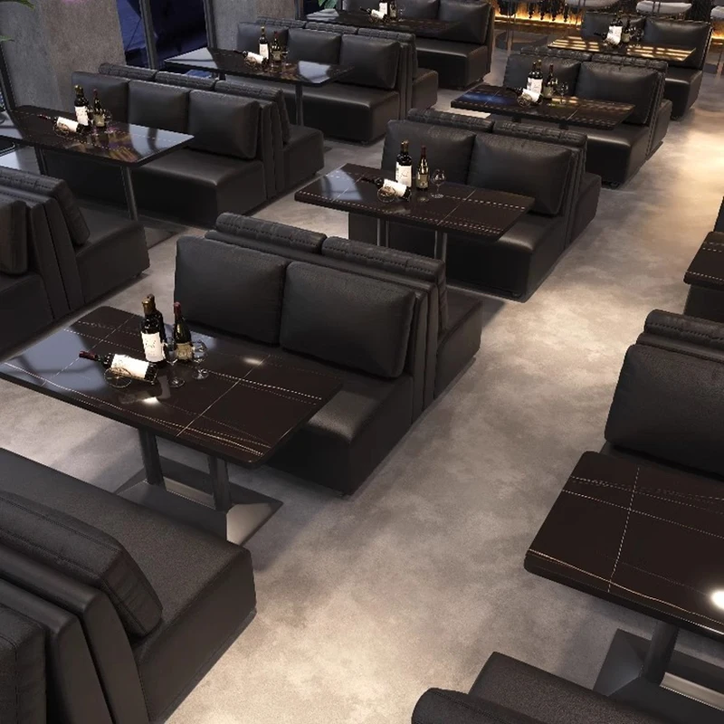 

Комплект коммерческой мебели для западных ресторанов: столы и стулья для небольших баров, кафе, бильярдных комнат, молочных баров и ресторанов