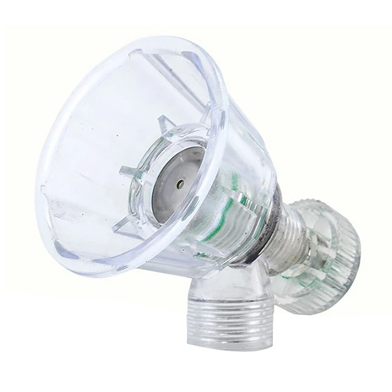 

Transparent High Pressure Pesticide Sprayer Nozzle Watering Adjustable Irrigation Air Vortex Nozzle Gardening Pest Control