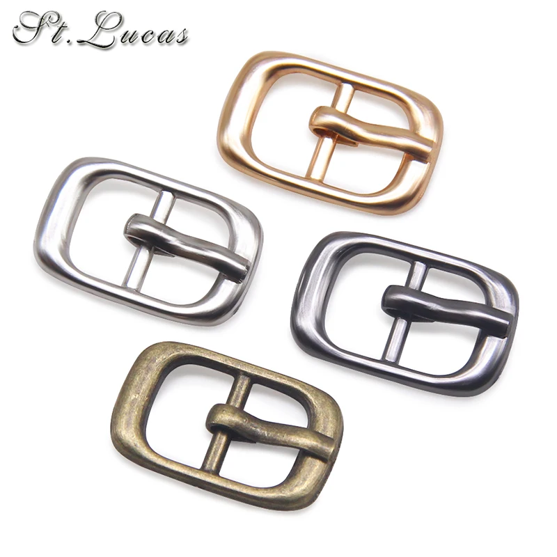 New arrived 30pcs/lot silver gun-black gold small Square round alloy metal shoes bags Belt Buckles DIY Accessory Sewing XK023