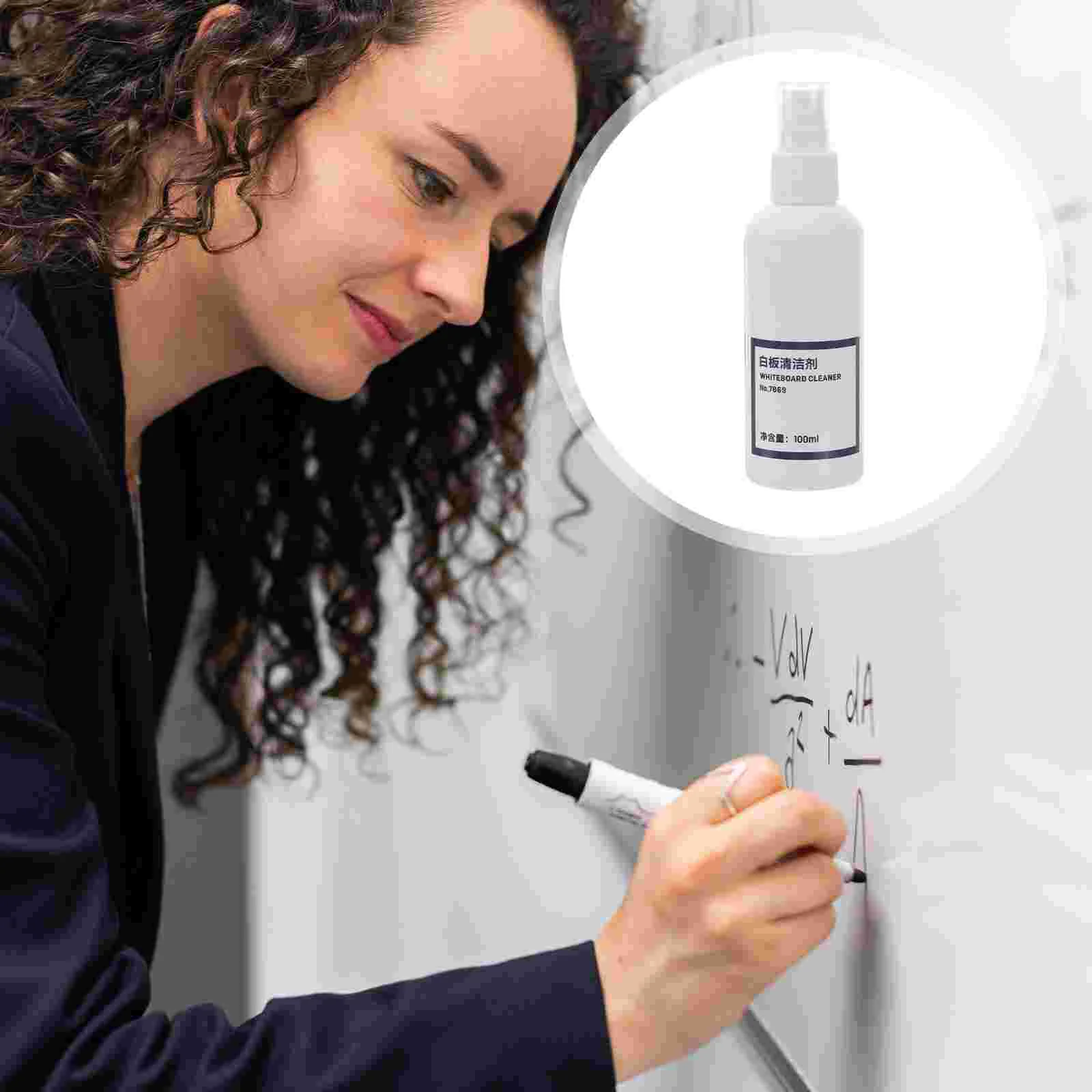 2pcs Whiteboard Cleaner Spray Eraser Water 100ml Per Bottle Whiteboard Clean Water Spray whiteboard clean spray