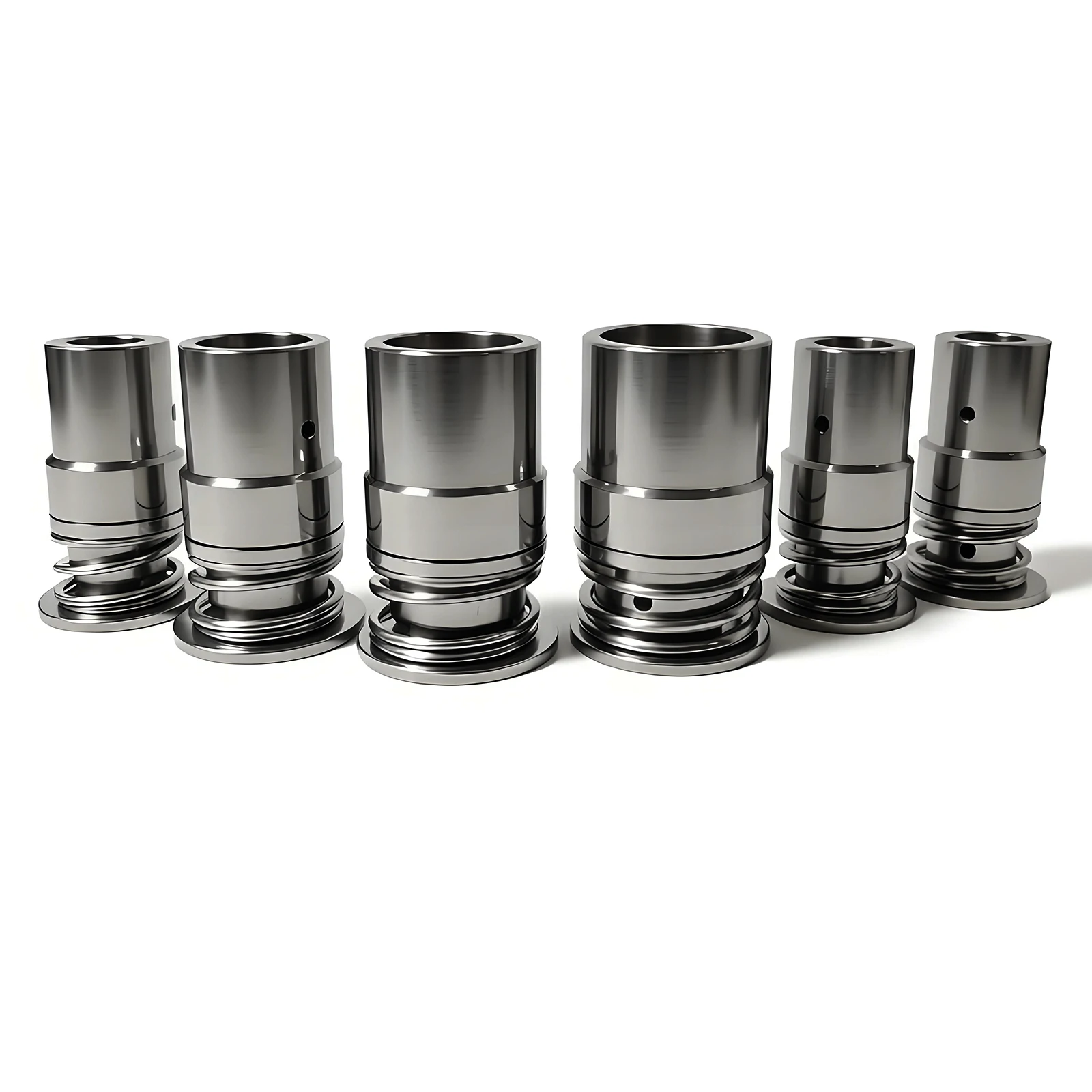 Stoffbezogene Aluminium-Knopfpressform Montagewerkzeug für Runde Brotform-Knöpfe Nähzubehör 16L-44L