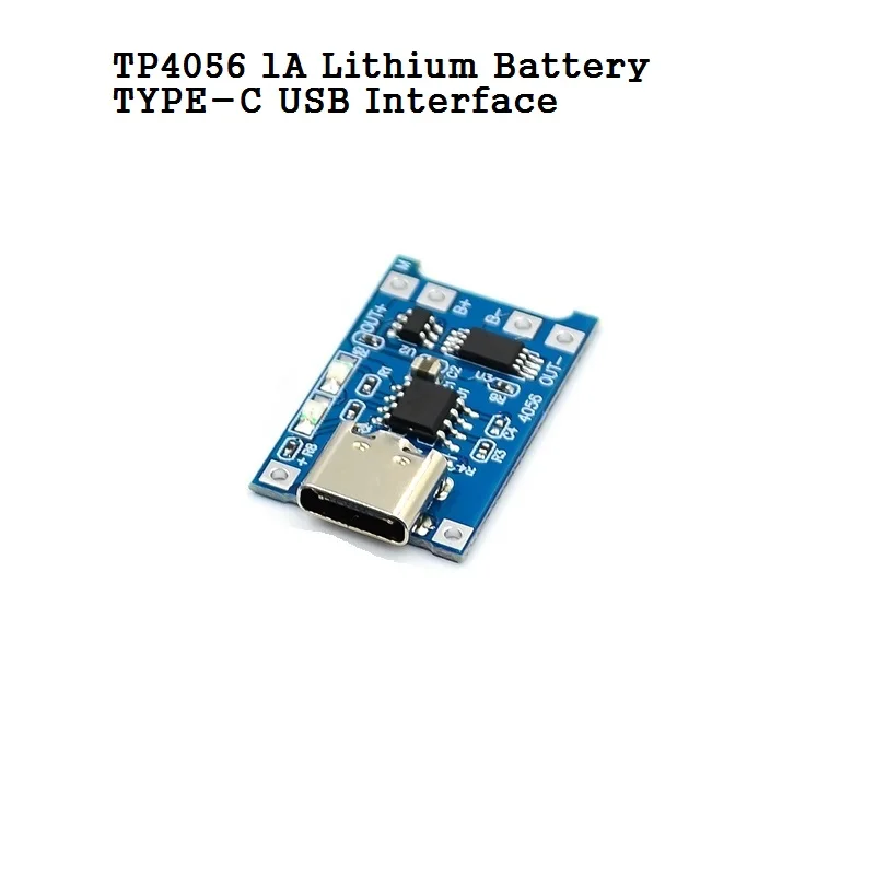 TP4056/18650 Lithium Battery 3.7V 3.6V 4.2V Charging Board Module 1A Overshoot And Discharge Protection MICRO/MINI/TYPE-C