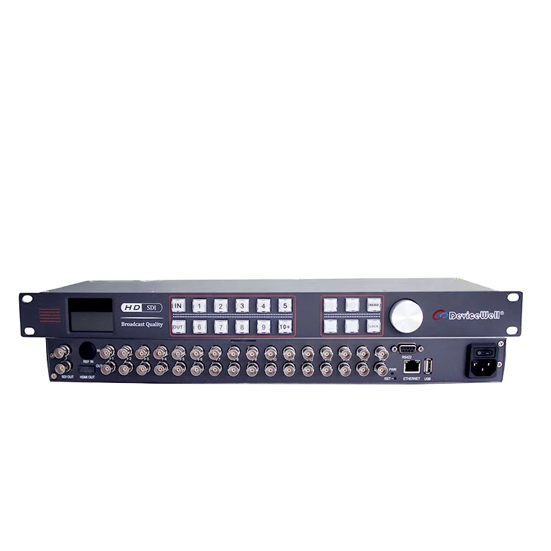 Seamless 16*16 Video Matrix Switcher SDI Router Essential Radio & TV Broadcasting Equipment SCP1516AR