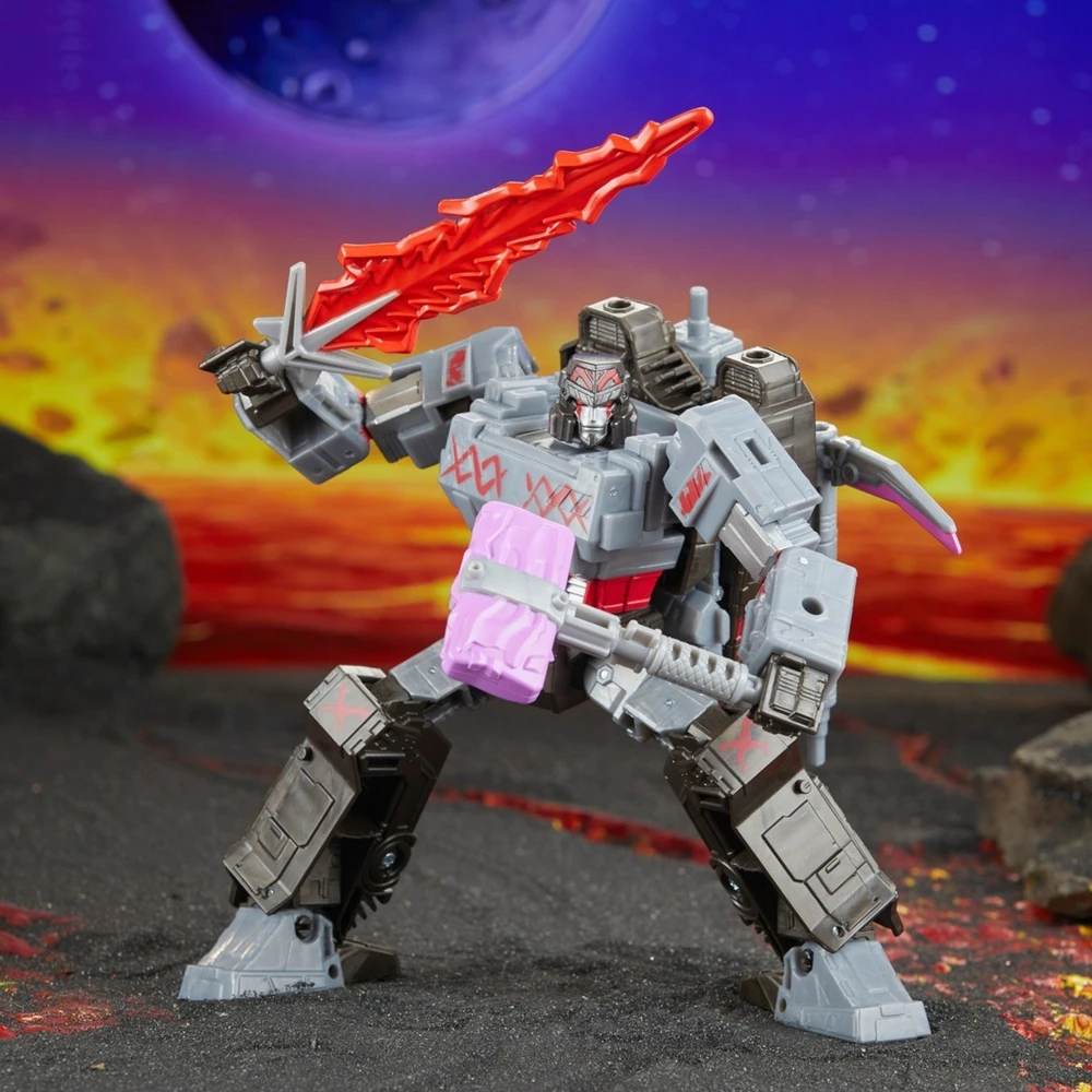 TAKARA TOMY Transformers Toys Legacy United Orion Pax & Megatron Amistad fracturada paquete de 2 figuras de acción SDCC 2024 exclusivas