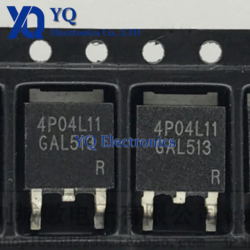 10PCS/lot New OriginaI IPD50P04P4L11 package TO-252 field-effect transistor MOS 1 P-channel