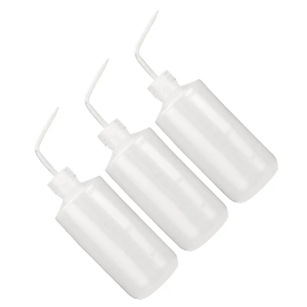 

3 Pcs Green Algae Bottle Eyelash Extensions Water Small Squirt Bottles Tattooing Containers Wash Supplies Portable Hand Washing