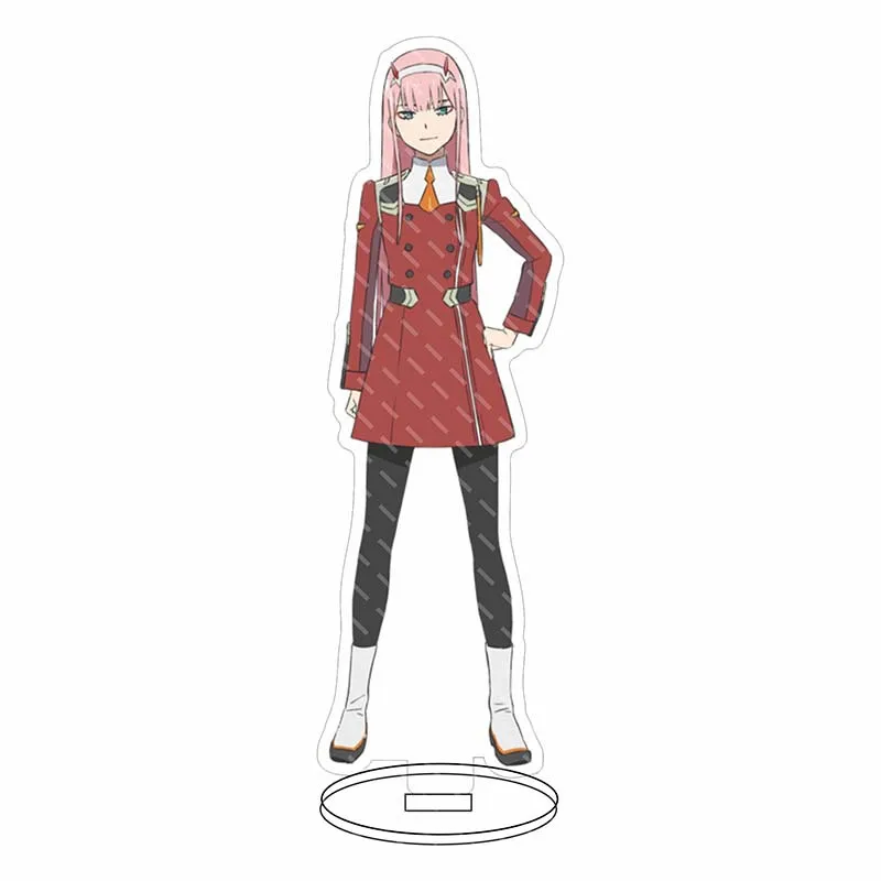 16CM Anime Acrylic Figure DARLING in the FRANXX Zero Two 02 Hiro