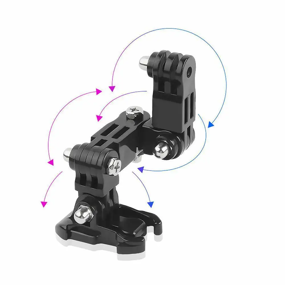 

Helmet Strap Support Mount for GOPRO Hero6/5/4 Motorcycle Helmet Chin Extension Fixing Bracket for xiaomi Xiaoyi 4K Camera