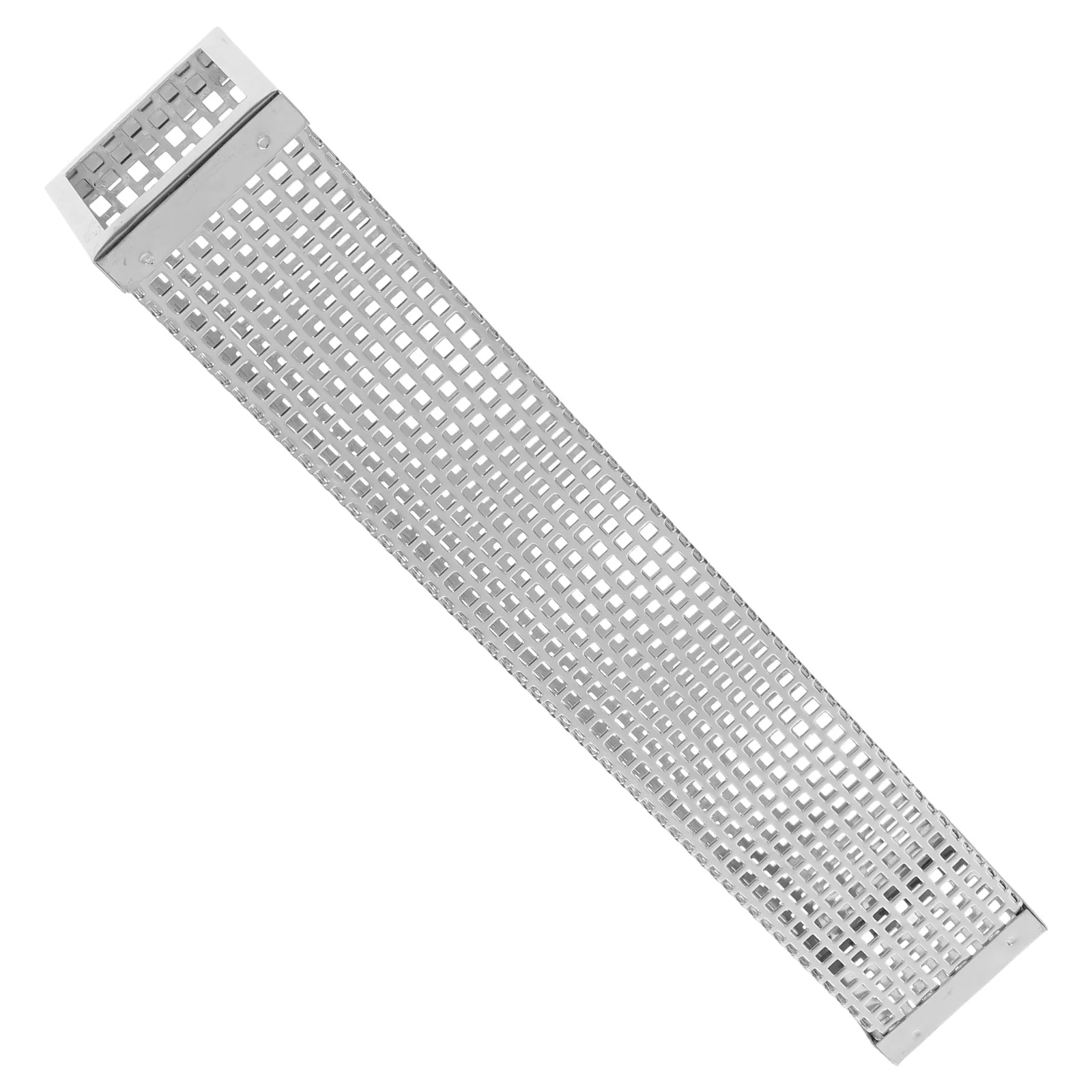 

High-Class Stainless Steel Smoke Tube Strong Durable Grilling Tool Fine Polished Smooth Surface Outdoor Reusable Compact