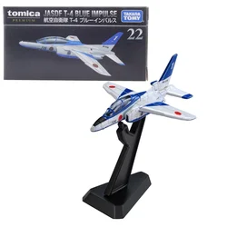 Takara Tomy Tomica Premium 22 JASDF T-4 Blue Impulse Scale 1/140 Car Hot Pop Kids Toys Vehicle Diecast Metal Model