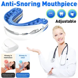 Sleeping Anti-Snoring Device Mouthpiece Adjustable Jaw Positioning Custom Teeth Impressions Cleared Snore Solution Mouth Guard