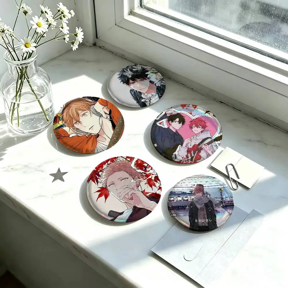 BL Manga G-GIVEN   Brooch Lapel Pin Button Badge on Bag Clothing Hat Jewelry Accessories Toys Gift