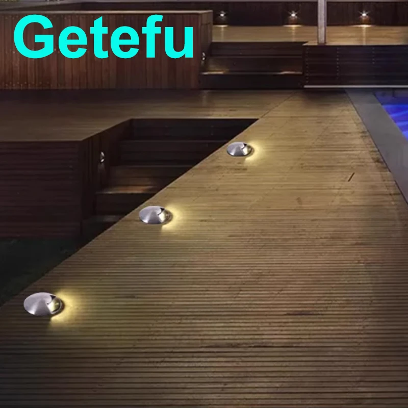 Außen beleuchtung 12w 6w 3w Gartenhof Stufen treppe Boden deck LED Einbau leuchten LED unterirdische Scheinwerfer ac110 220v – Detail 14