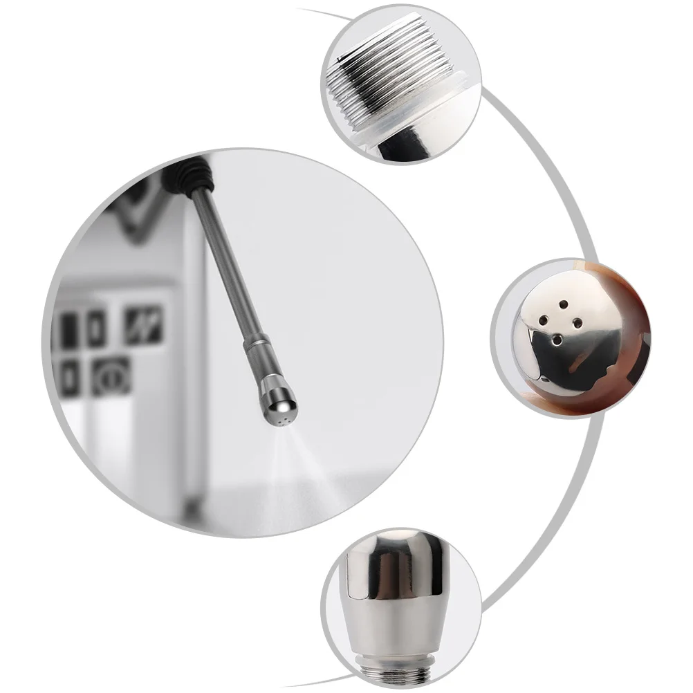 

Насадка из нержавеющей стали с четырьмя отверстиями, носики для кофемашины, аксессуар для кафе, паровая офисная серебро