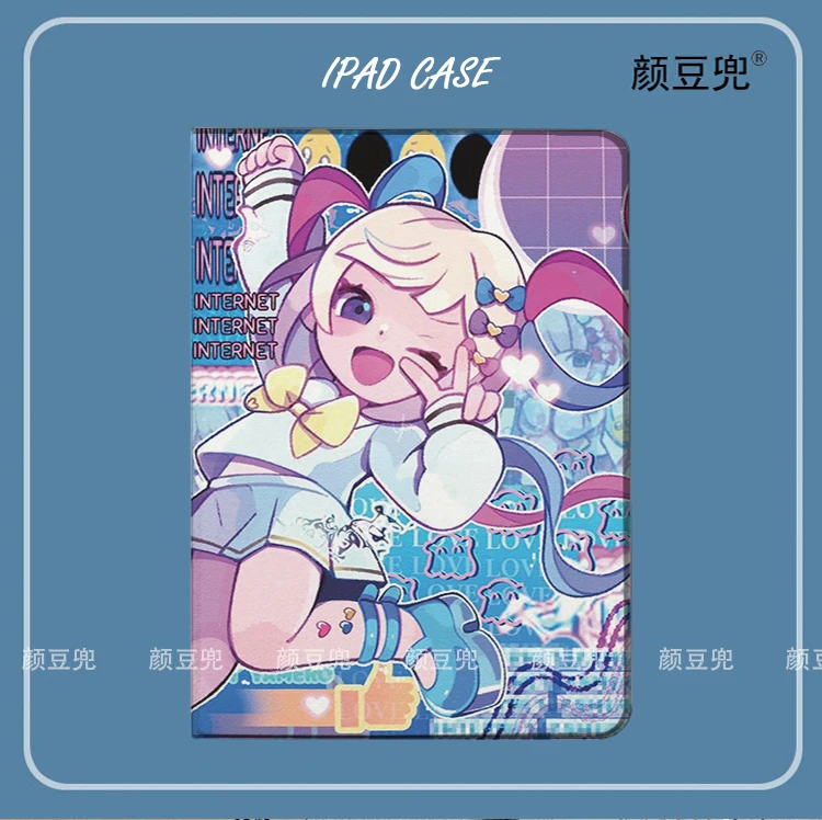 

NEEDY GIRL OVERDOSE Anime For iPad Air 4 5 10.9 Mini 5 6 Cases Luxury Silicone For Pro 12.9 11 10.5 iPad 10th Protective Shell