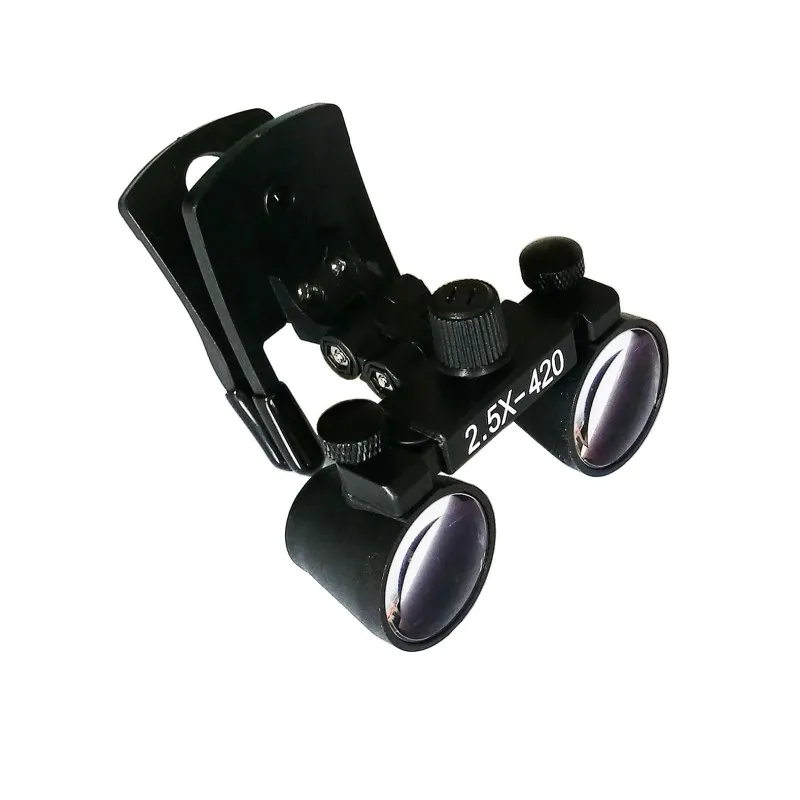 

Hight Quality Loupes Binocular Magnifier Surgery Surgical with Spotlight Head Light and Eyeglasses Clip