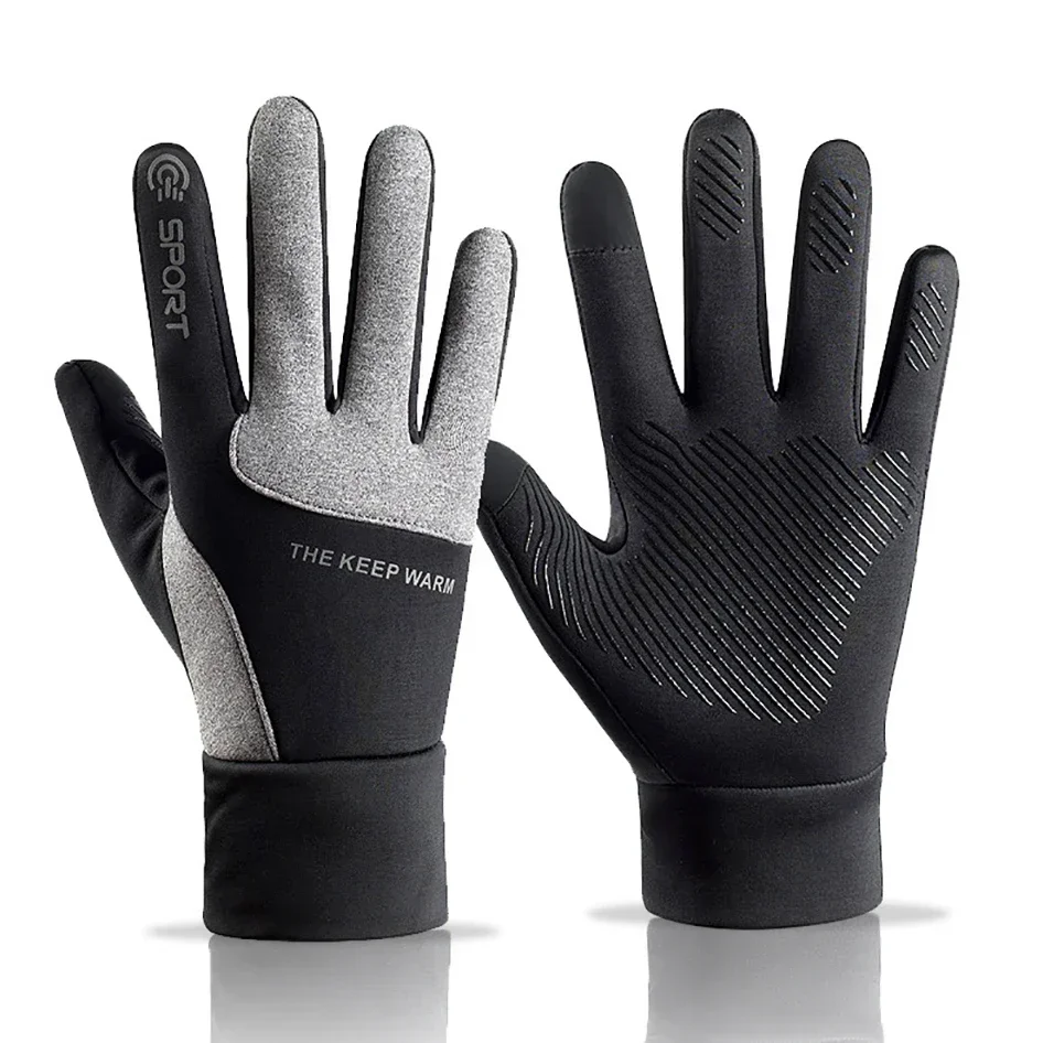 

Men Women Winter Gloves Touch Screen Water Resistant Windproof Thermal for Running Cycling Driving Hiking