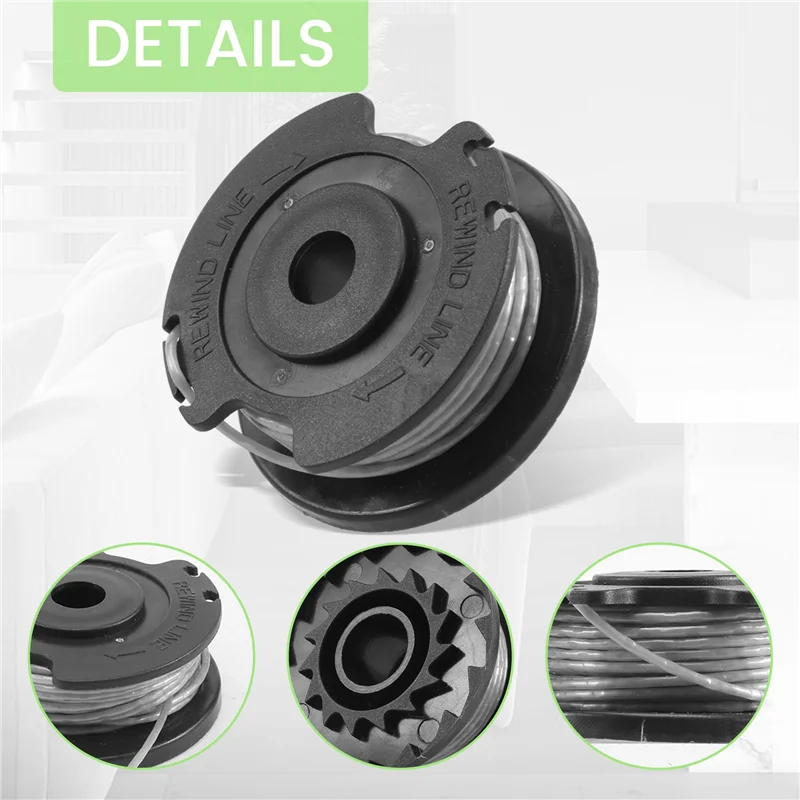 

AB34-4 Pack String Trimmer Spool Line For F016800569 Easygrasscut 23, 26, 18, 18-230, 18-260, 18-26 Replacement