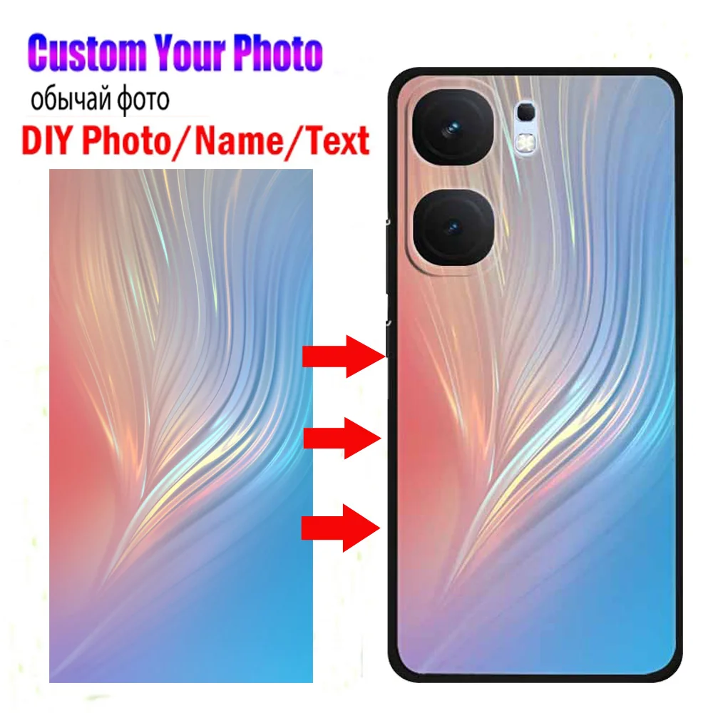 Customized Photo TPU Case for Vivo Iqoo Neo9 Pro Phone Case DIy Picture Image Design For VIVO Y78T IQOO Z8X Z8 5G Silicone Cover