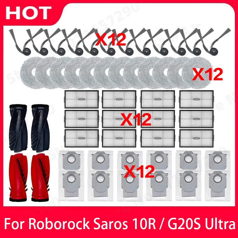 �y�Z�[�����zRoborock Saros 10R / G20S Ultra �|���@�X�y�A�p�[�c ���C�����[���[ �T�C�h�u���V �t�B���^�[ ���b�v�N���X �_�X�g�o�b�O �A�N�Z�T���[ ?