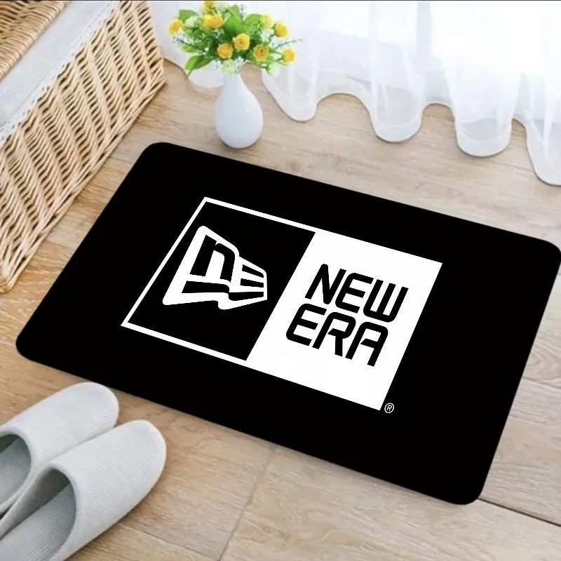 Rugs New Era Entrance Doormats Non-slip Bedroom Mat Halllway Carpet Kitchen Floor Mat Flannel Living Room Decor Bathroom Rugs