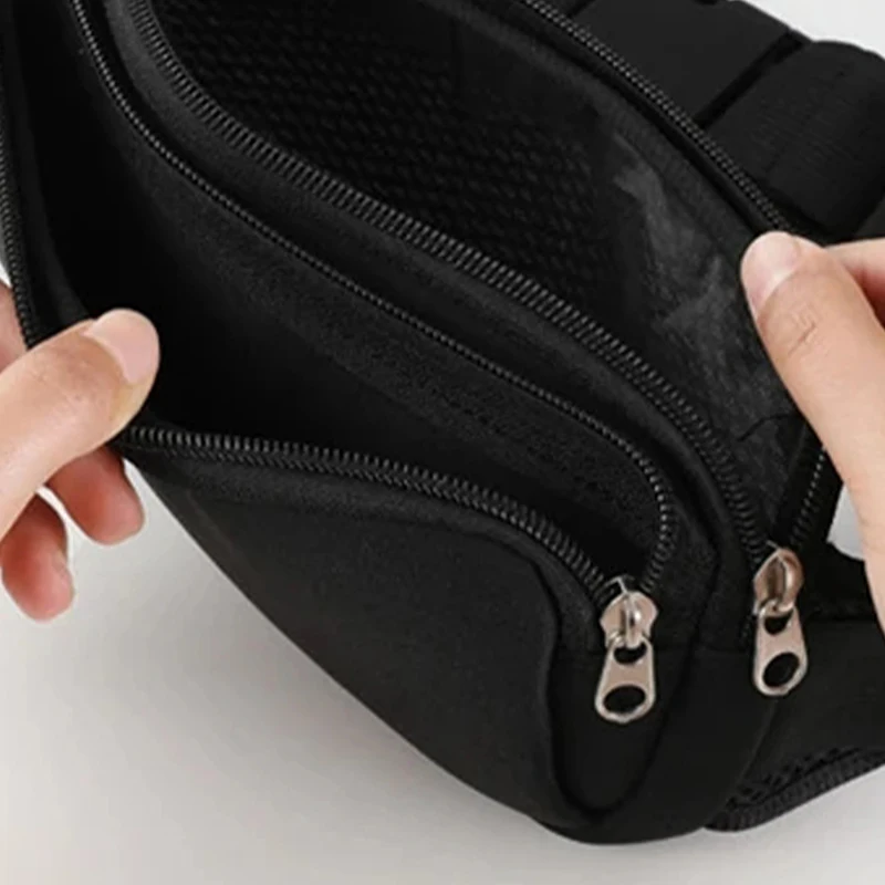 Sports Fanny Pack Women Belt Bag Men Running Waist Bag Phone Black Gym Bags Running Accessories