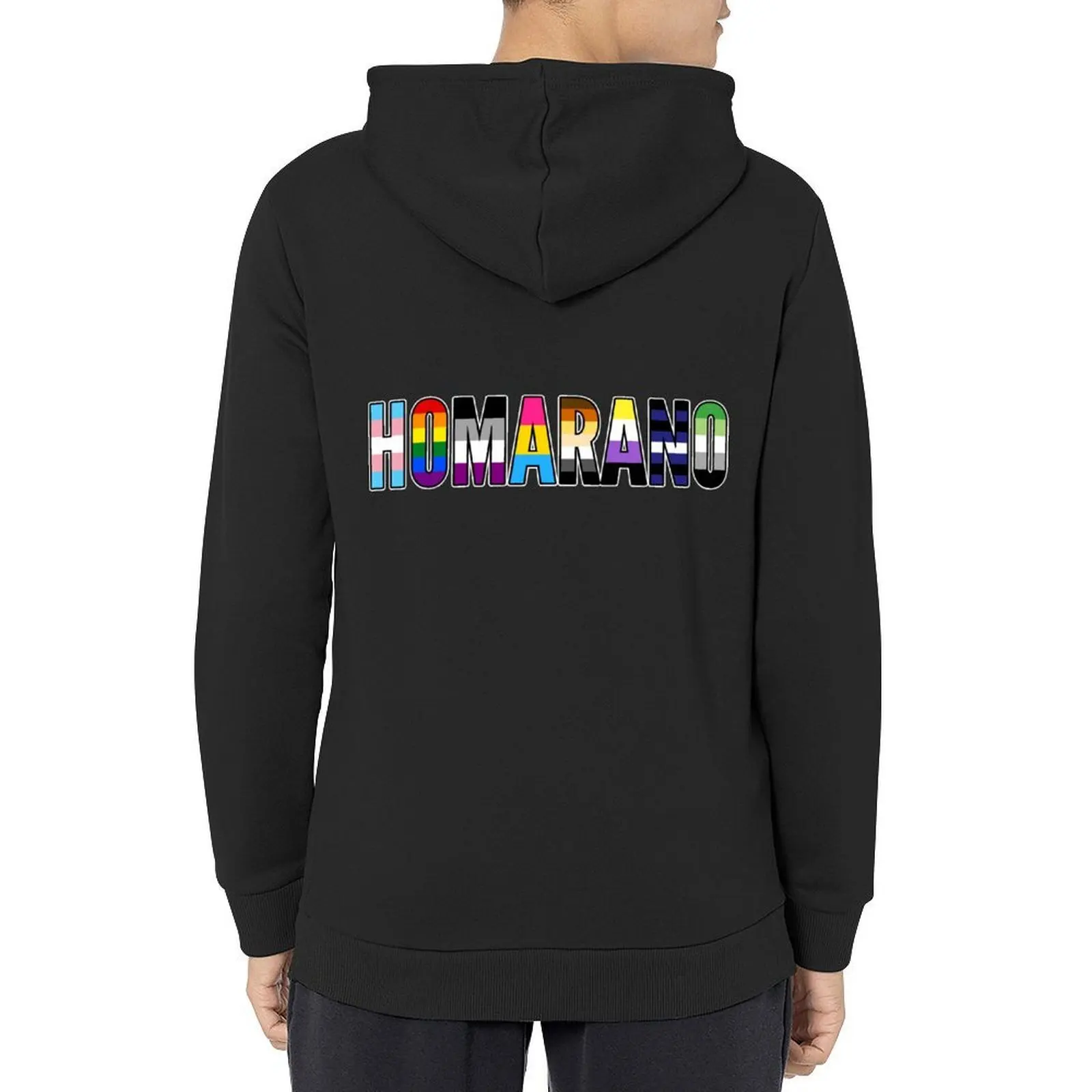 

Esperanto GLAT-a Homarano/Esperanto LGBT+ Human Being Hoodie men's autumn clothes autumn big size hoodie