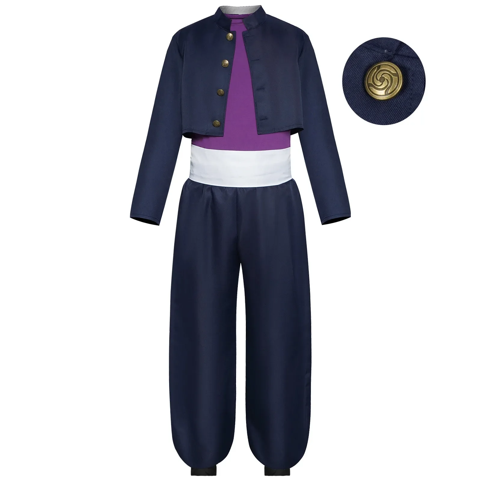 Todo Aoi Cosplay Costume Anime Navy Blue Uniform Tops Pants Halloween Carnival Set Party Suit For Comic Con Todo Aoi Outfits