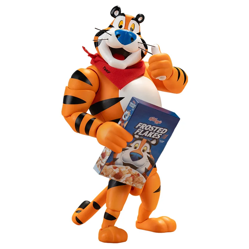 

Jada Toys 1/12 Kellogg Frosted Flakes Tony The Tiger Фигурка Солдаты Гаражный комплект Коллекционная кукла Модель игрушки Подарок