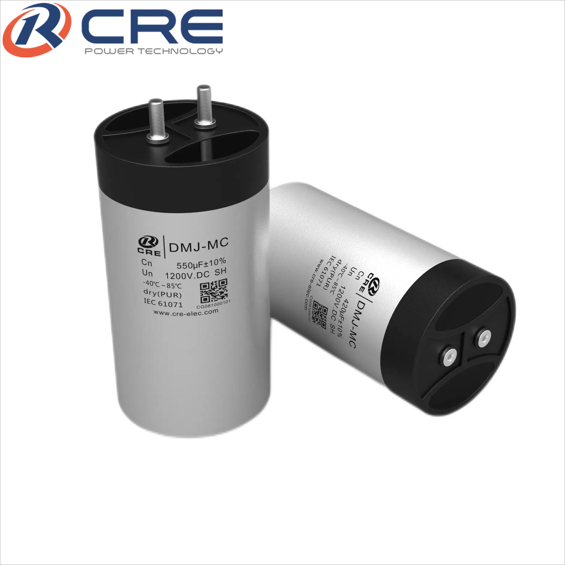 Replace Electrolytic Capacitors 1500V.DC 90uF DC-Link Metallized Film Capacitor for Inverter Power Supply