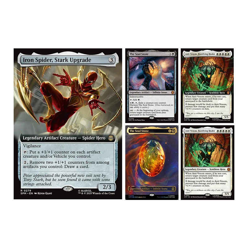 

Homemade Diy Magic The Gatherings Storms Trading Card Game The Soul Stone Anti-Venom,horrifying Healer Collection Card Toys Gift