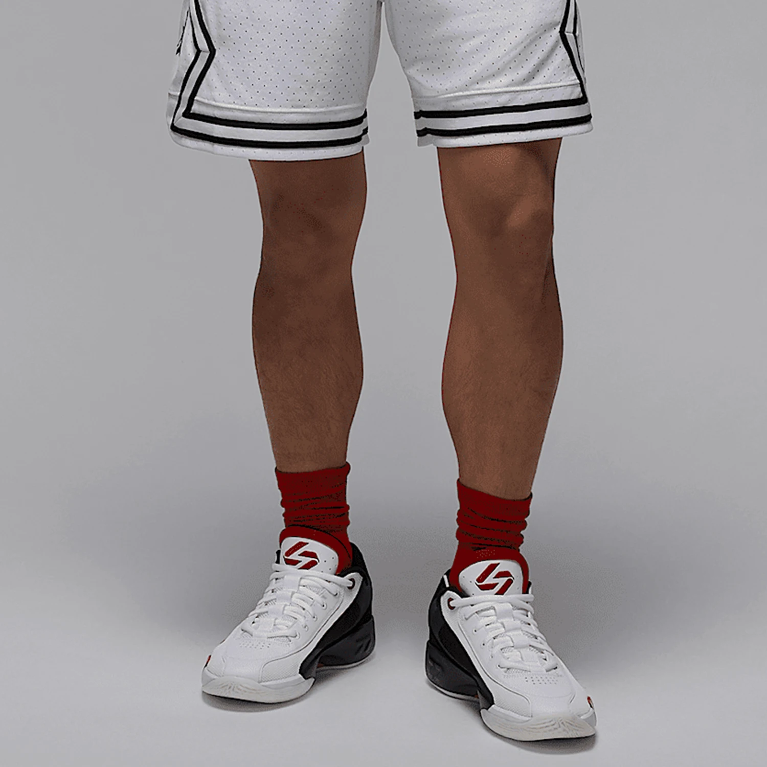 

Nike Genuine JORDAN Men's Cushioned Wear-Resistant Basketball Shoes HF0819-101