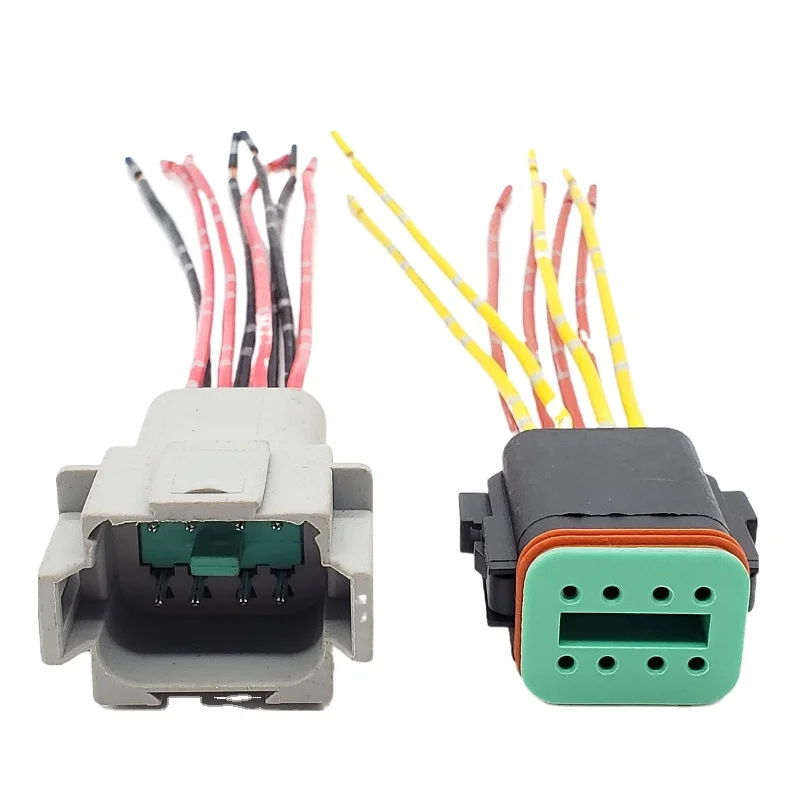 

Is Suitable for CAT312/320B/C/D Hook Oil Door Motor Plug 7-wire Male/female Plug Construction Machinery Parts