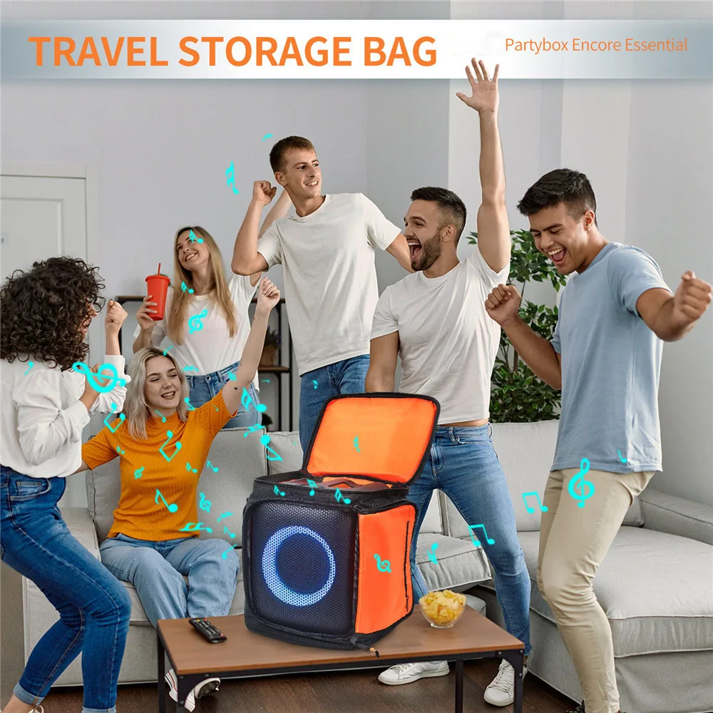 Waterproof Protection Speaker Storage Large Capacity Travel Speaker Storage Bag for Partybox 310 Storage Bag