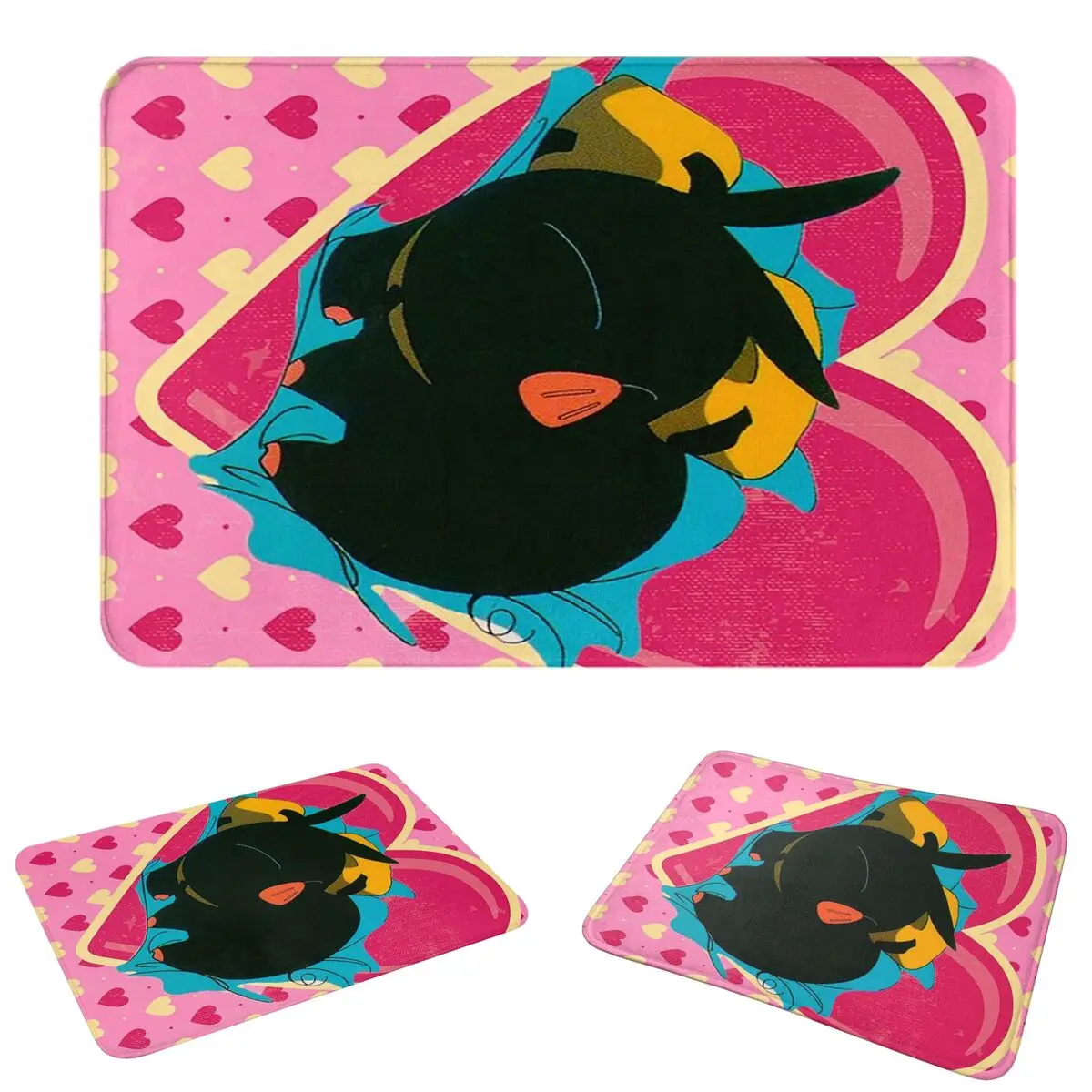 P Chan Ranma 1/2 Doormat Washable Carpet Rug Kitchen Entrance Home Floor Mat for Bedroom Footpad Mats