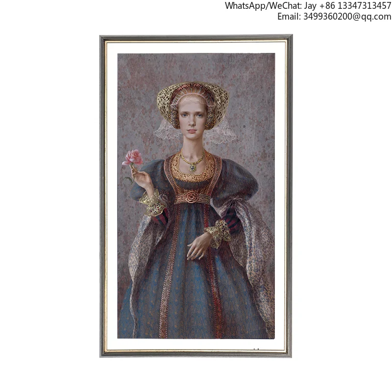 Endnote Download 32-Inch Large Wifi Digital Photo Frame Smart Picture Display Decorative Wood For Gallery Digital Art Screen