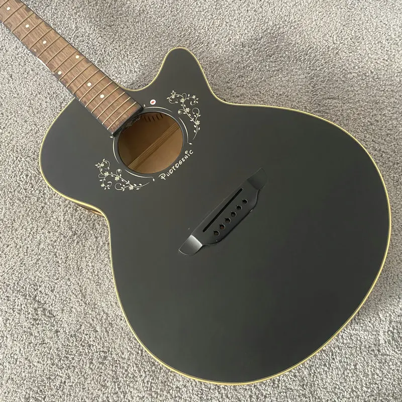 A230 LUAN Acoustic Guitar Without Logo Unfinished Version No Hardwares Made By Korea Guitar Factory in China Stock Guitar Kits